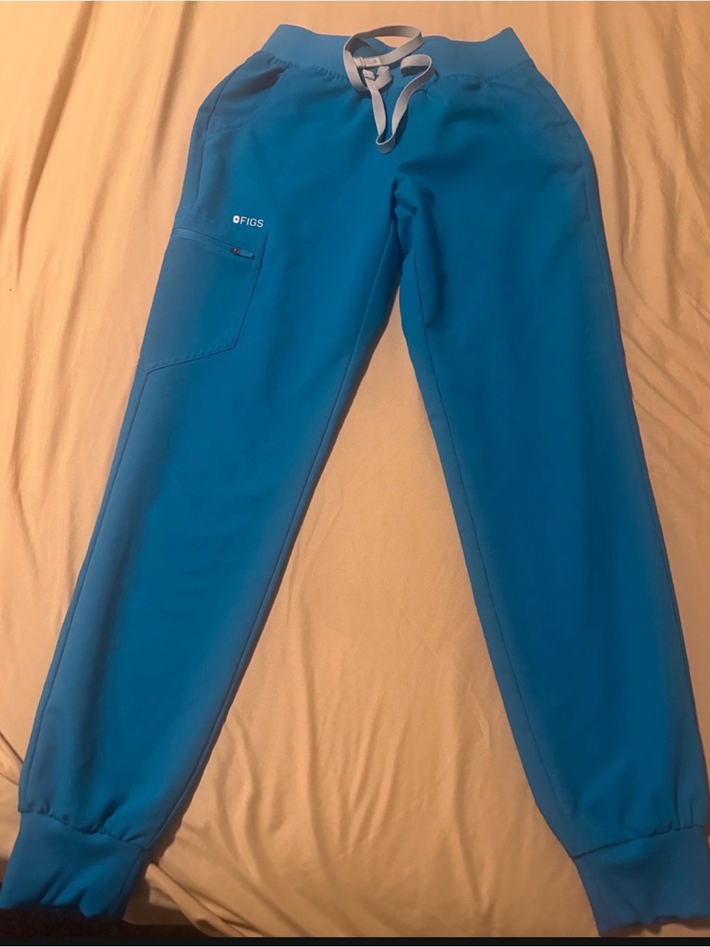FIGS Teal Scrub Jogger Pants